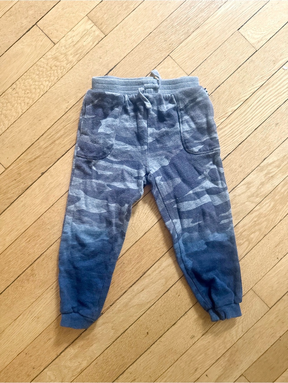 Splendid Blue Camo Kids Sweatpants 3t
